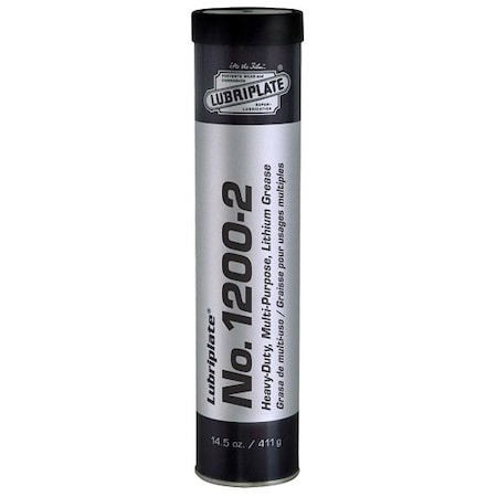 Lubriplate Lithium Complex Grease, Multipurpose, Cartridge, Semi Solid NO.1200-2 14.5OZ CART ; L0102-098